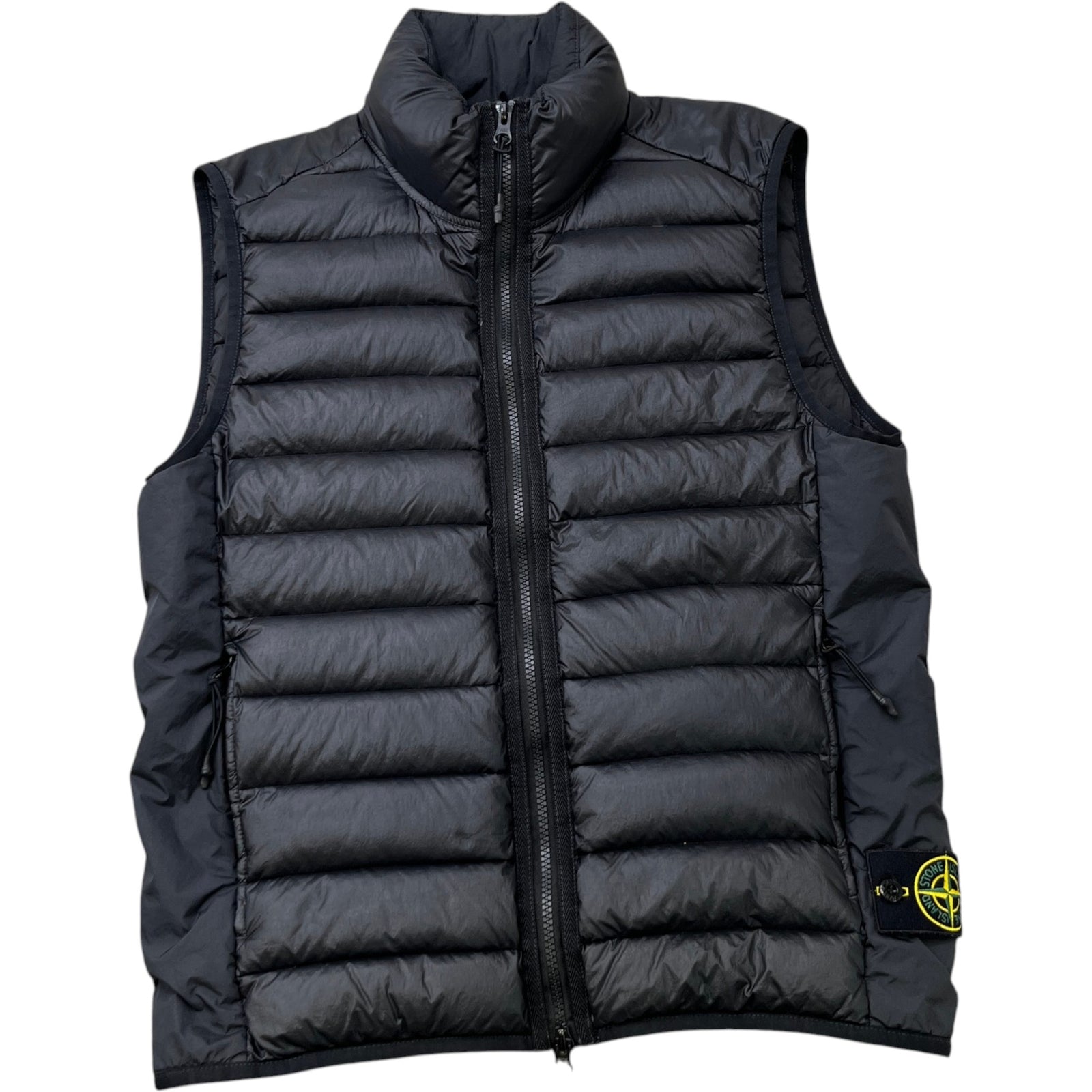 Men's Loom Woven Chambers R-Nylon Down Tc Gilet Black Size S - Photo 1