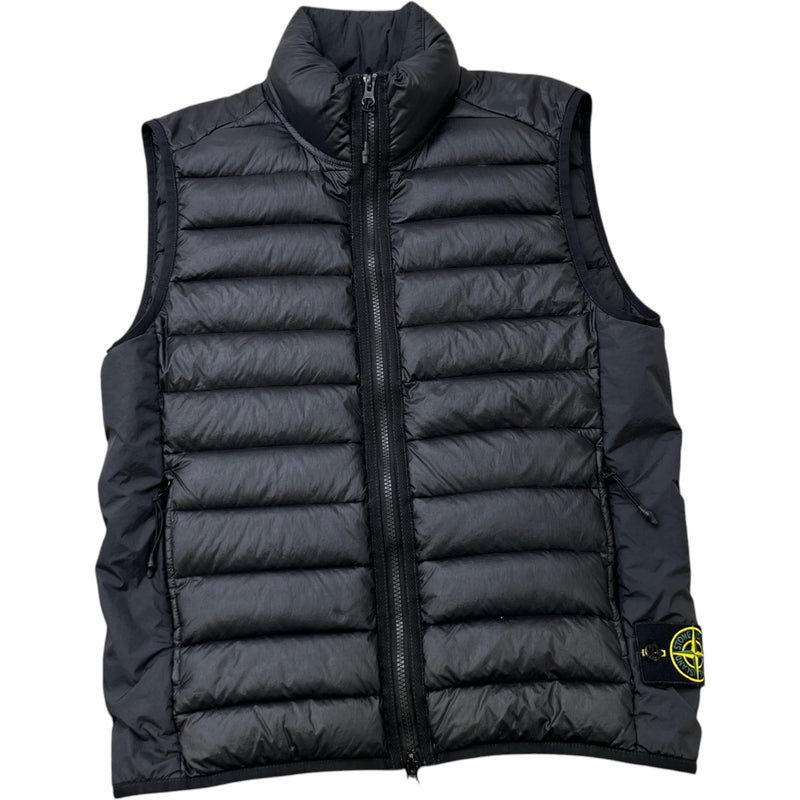 Men's Loom Woven Chambers R-Nylon Down Tc Gilet Black Size S