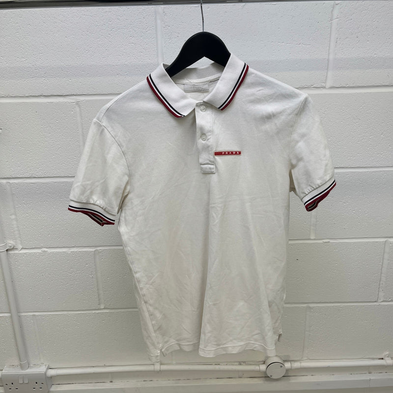 Men's Linea Rossa Polo Shirt White Size M