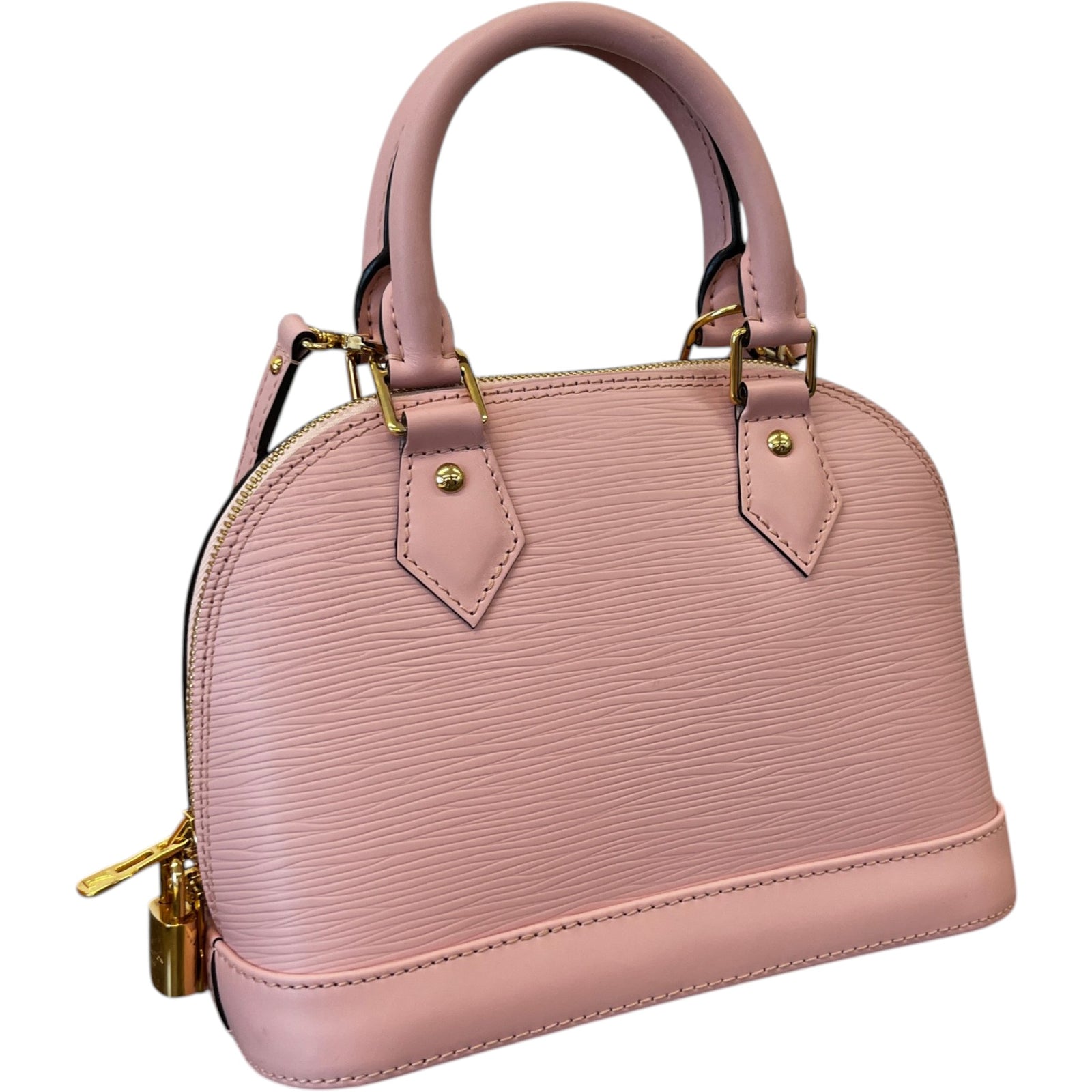 Women's Epi Alma Bb Blooming Flowers Bag Pink - Photo 8