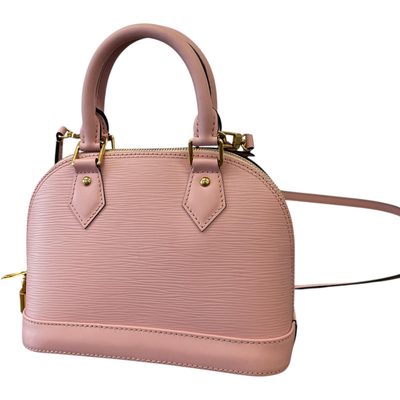 Women's Epi Alma Bb Blooming Flowers Bag Pink