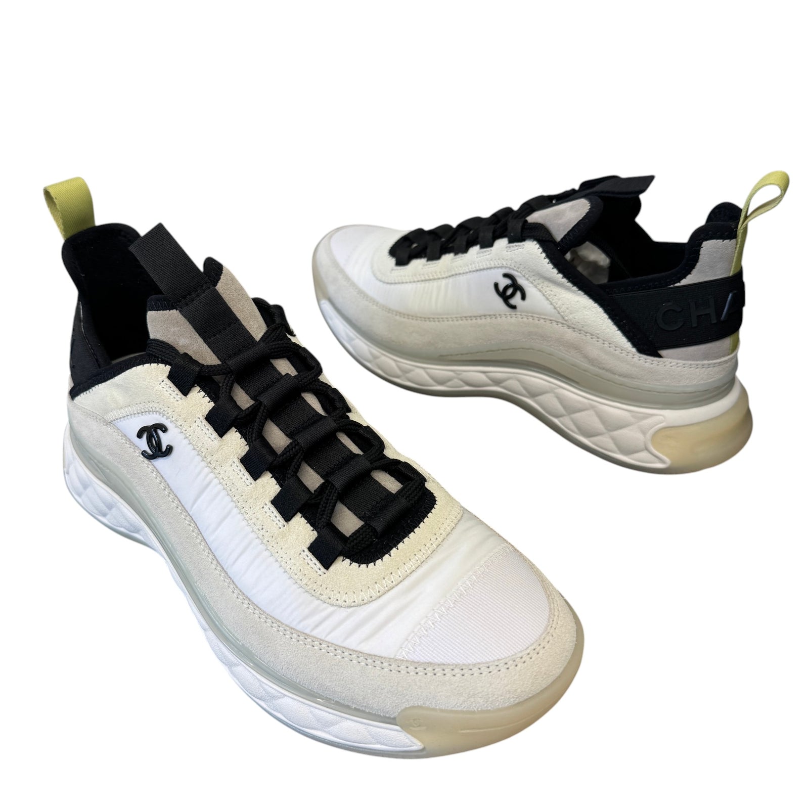 Women's Cc Runner Low Trainers White Size EU 38.5 / UK 5.5 - Photo 3