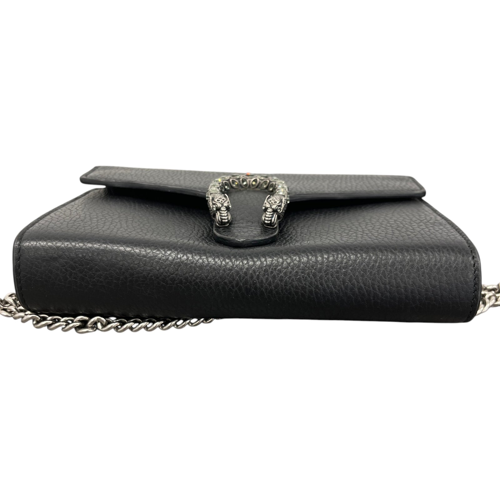 Women's Dionysus Wallet On Chain Handbag Black - Photo 10
