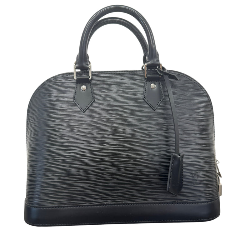 Women's Epi Leather Alma Pm Bag Black
