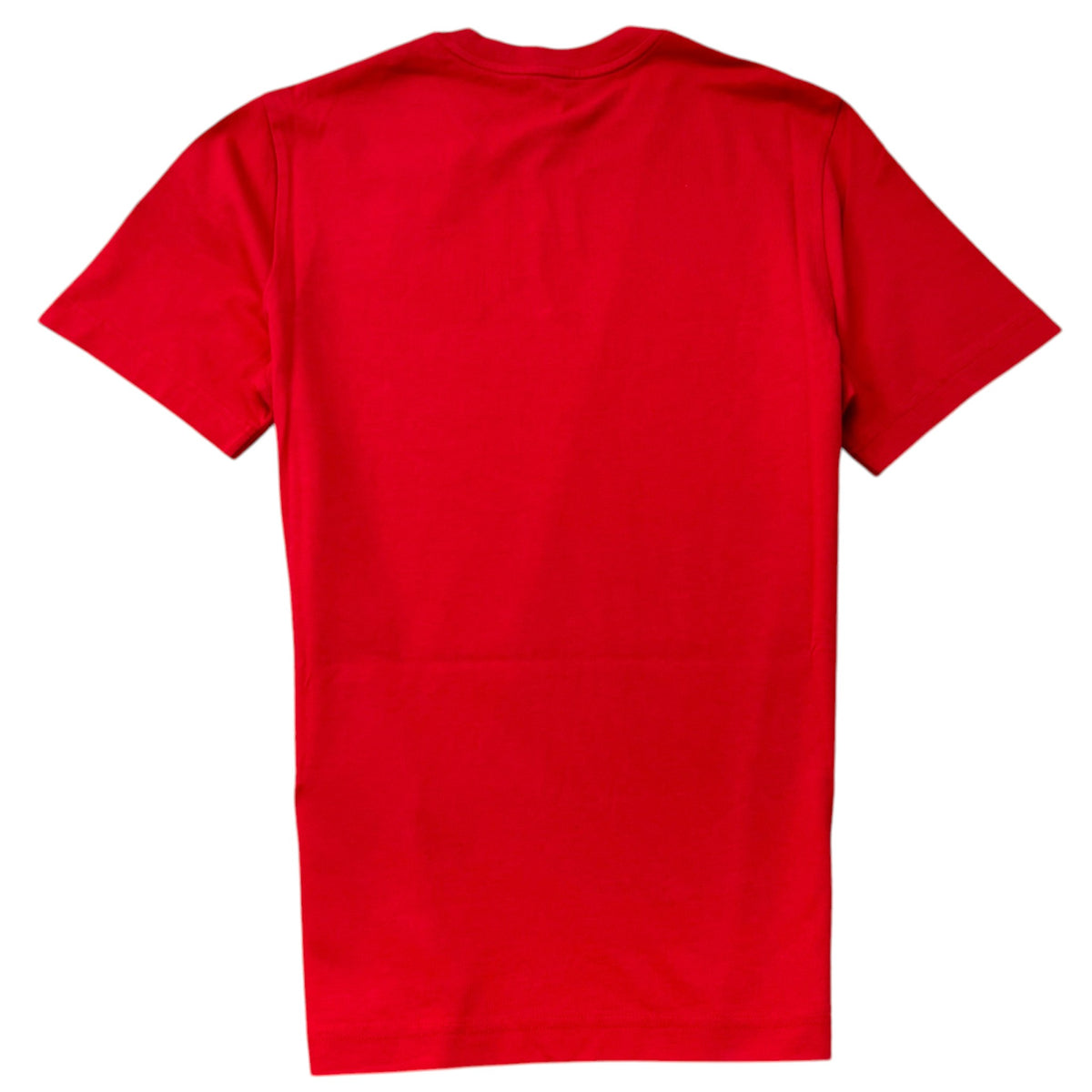 Men's SS Logo Print T-Shirt Red Size S - Photo 2