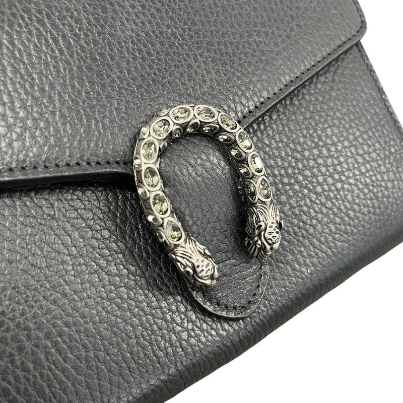Women's Dionysus Wallet On Chain Handbag Black