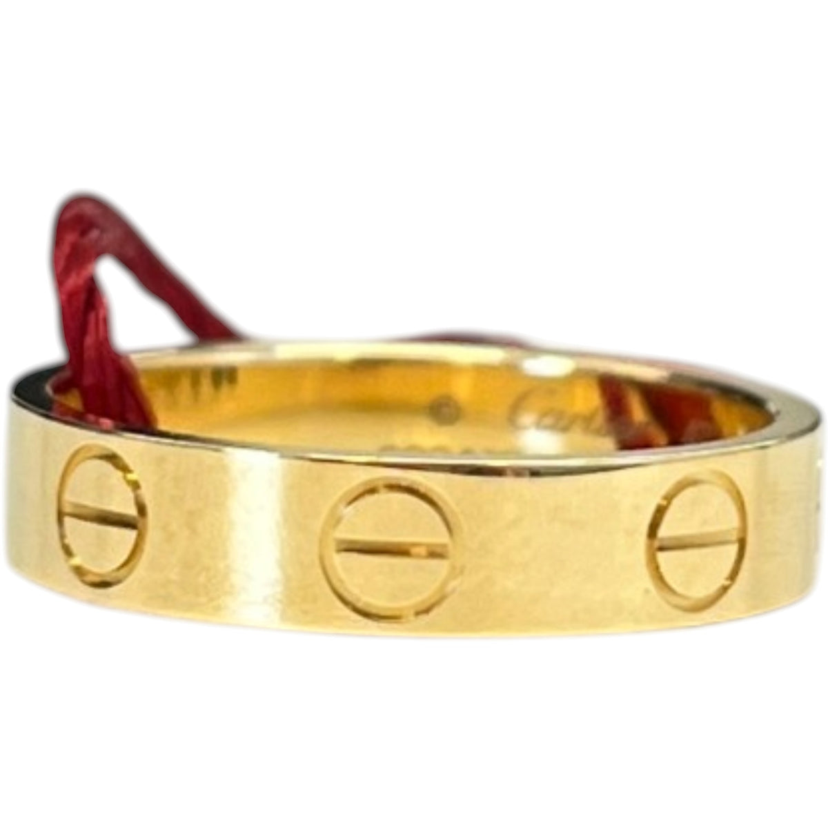 Women's Love Ring Gold Size I - Photo 1