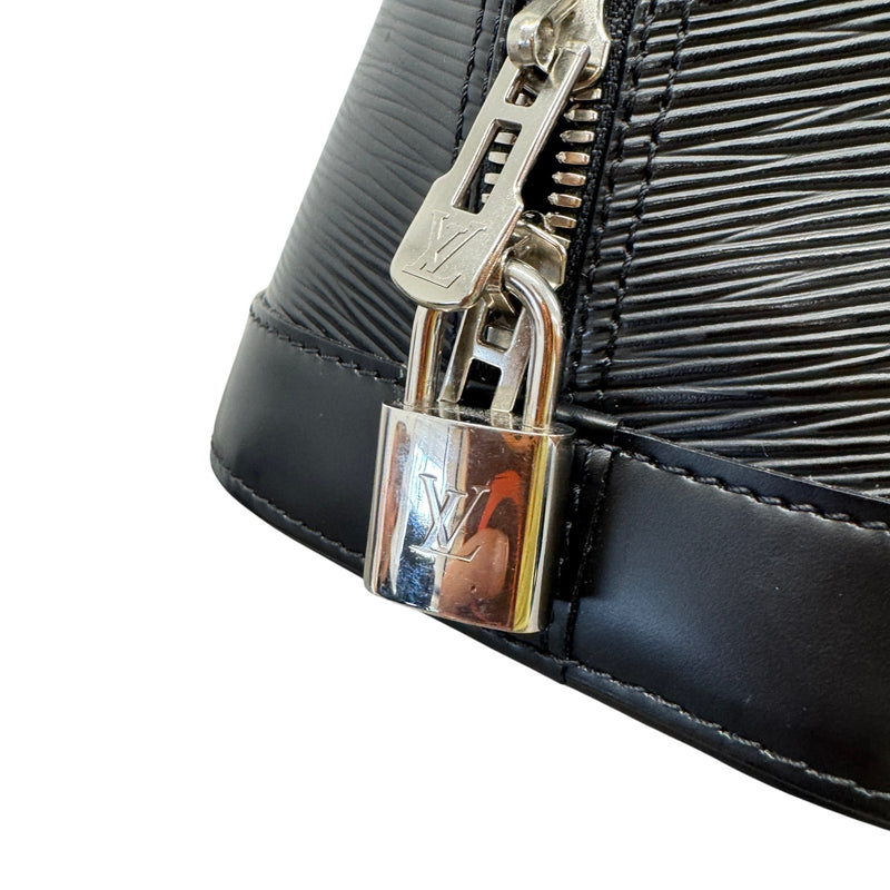 Women's Epi Leather Alma Pm Bag Black