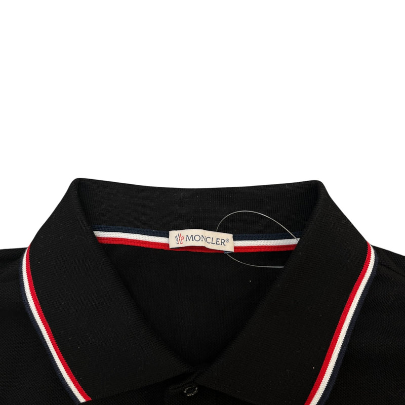 Men's Maglia Polo Shirt Black Size XXL