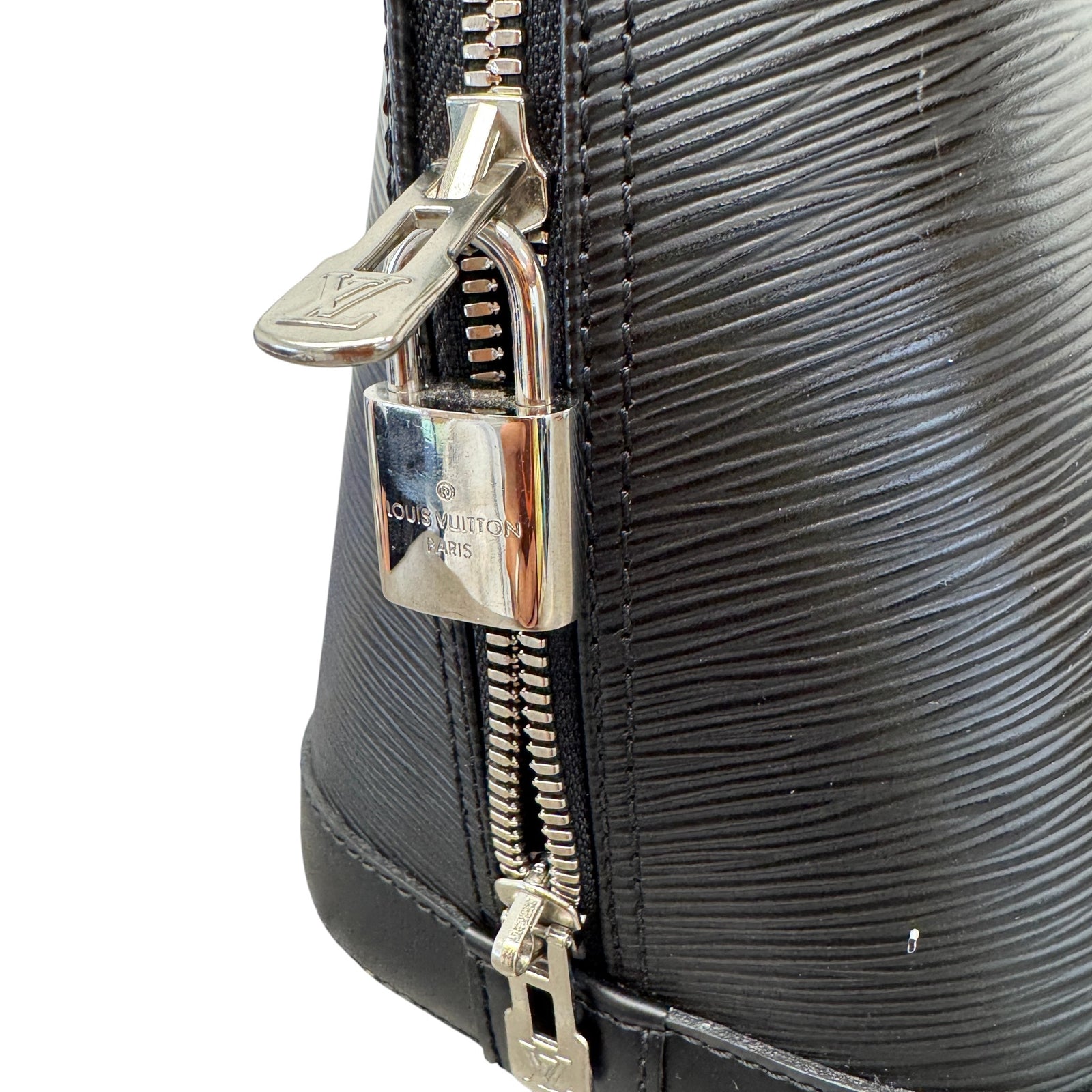 Women's Epi Leather Alma Pm Bag Black - Photo 15