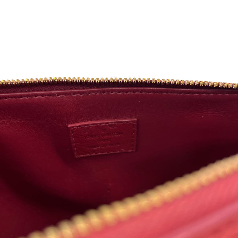 Women's Ostrich Alma Pm Bag Red