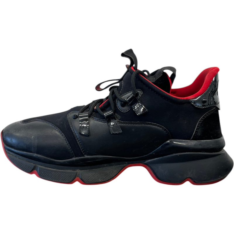 Men's Red Runner Low Trainers Black Size EU 43 / UK 9
