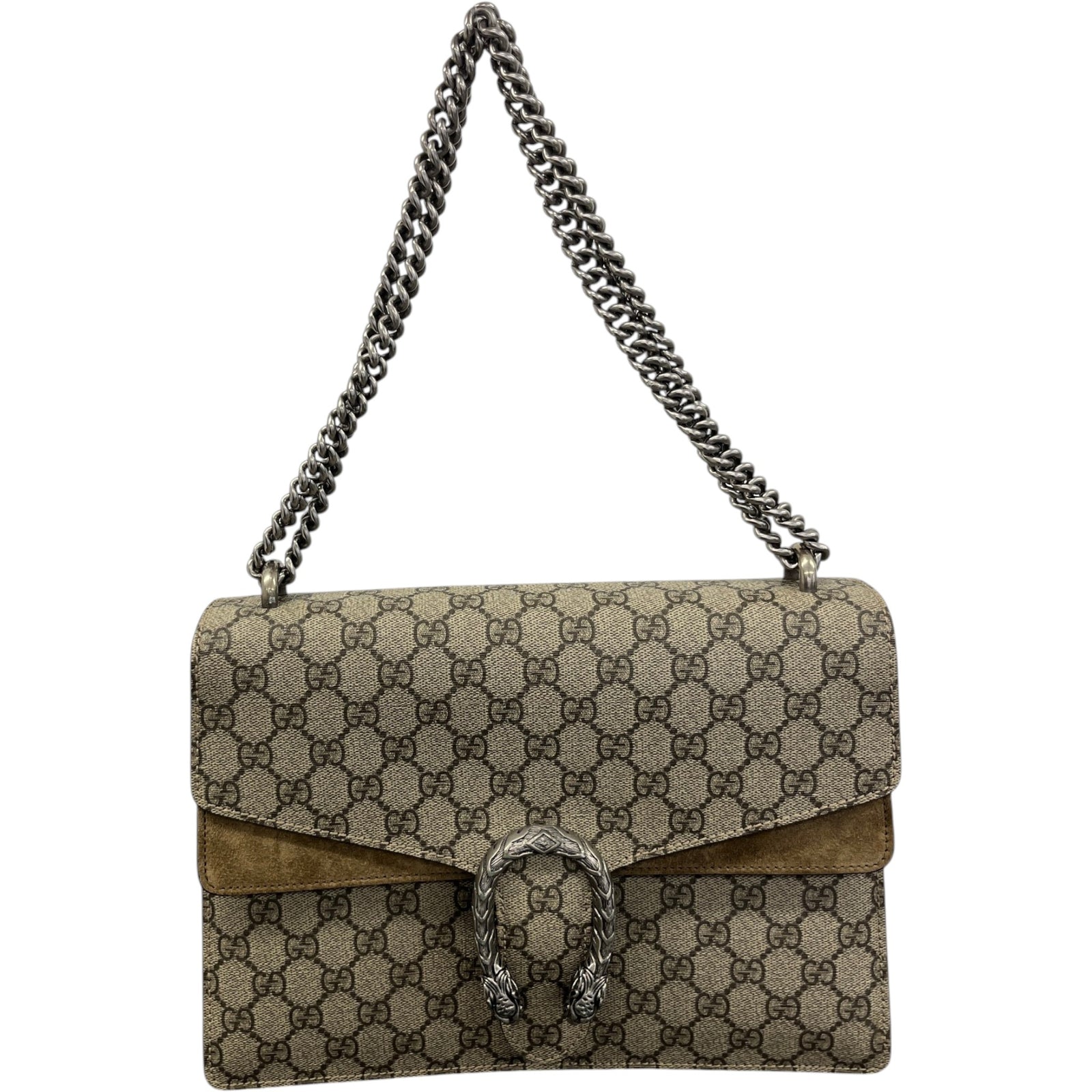 Women's Dionysus Large Handbag Beige - Photo 1