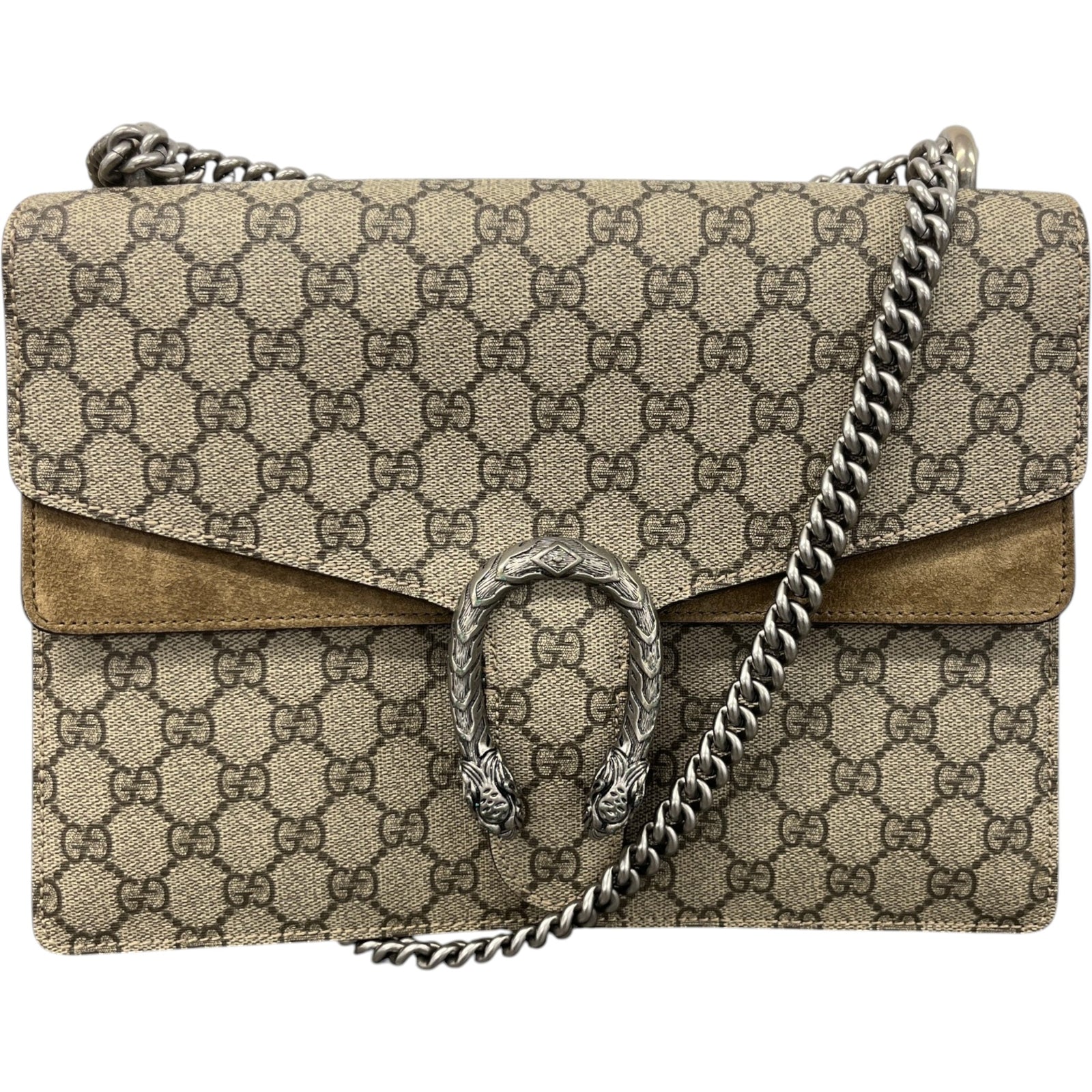 Women's Dionysus Large Handbag Beige - Photo 3
