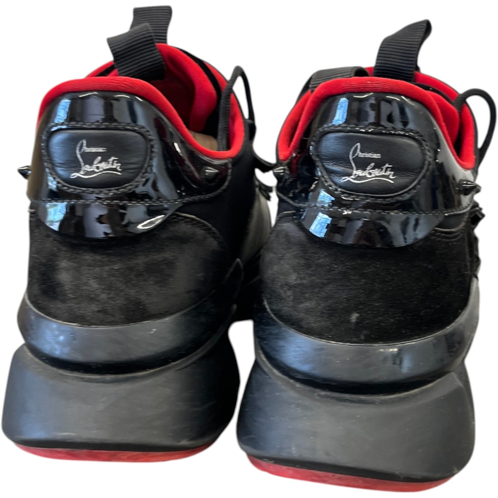 Men's Red Runner Low Trainers Black Size EU 43 / UK 9 - Photo 7