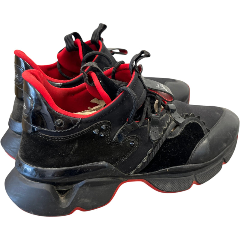 Men's Red Runner Low Trainers Black Size EU 43 / UK 9