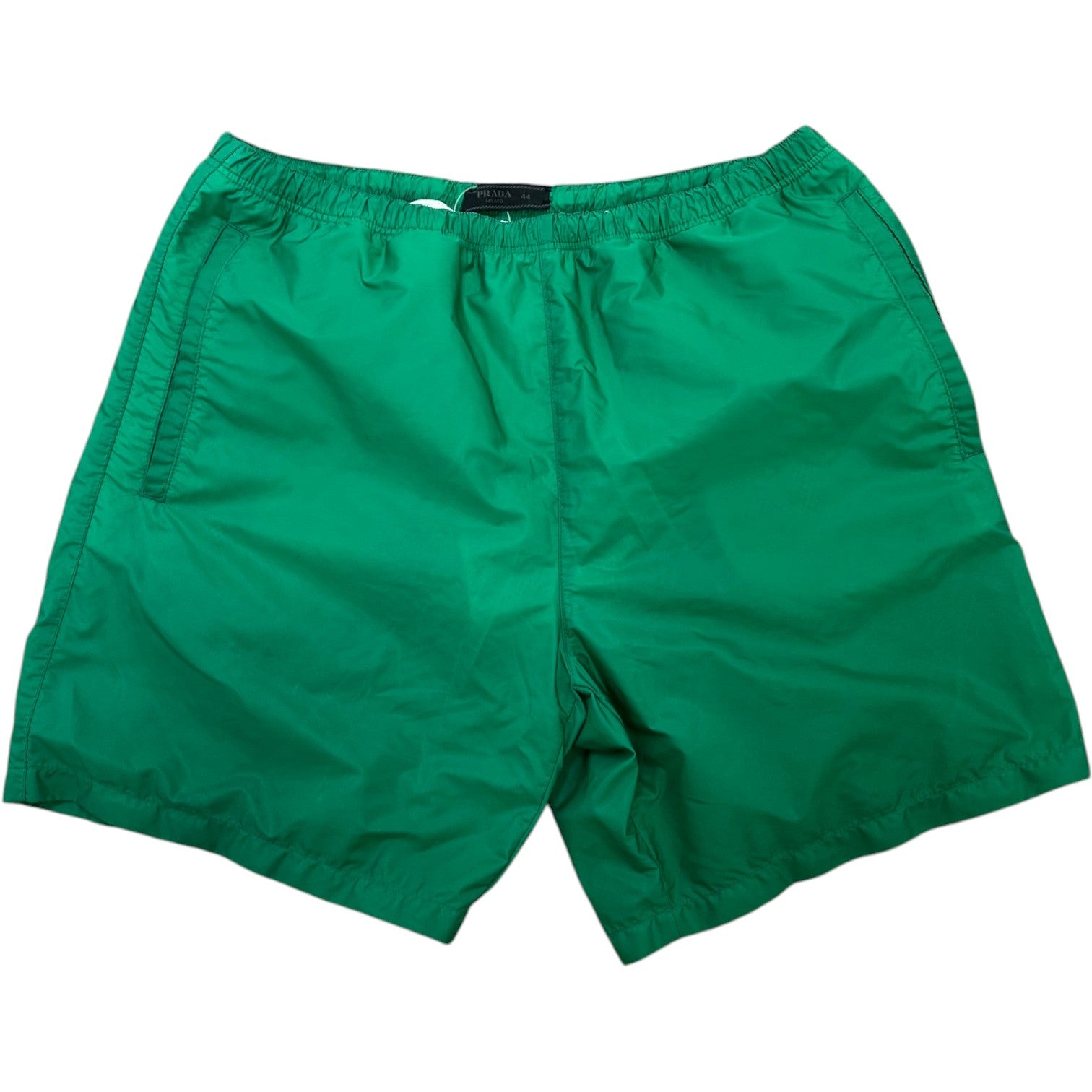 Men's Re-Nylon Logo Shorts Green Size XS / W28 - Photo 1