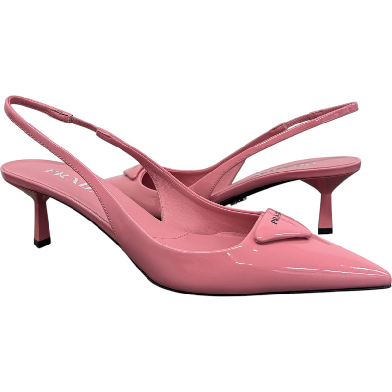 Women's Slingback Pumps 55 Heels Pink Size UK 6 / EU 39