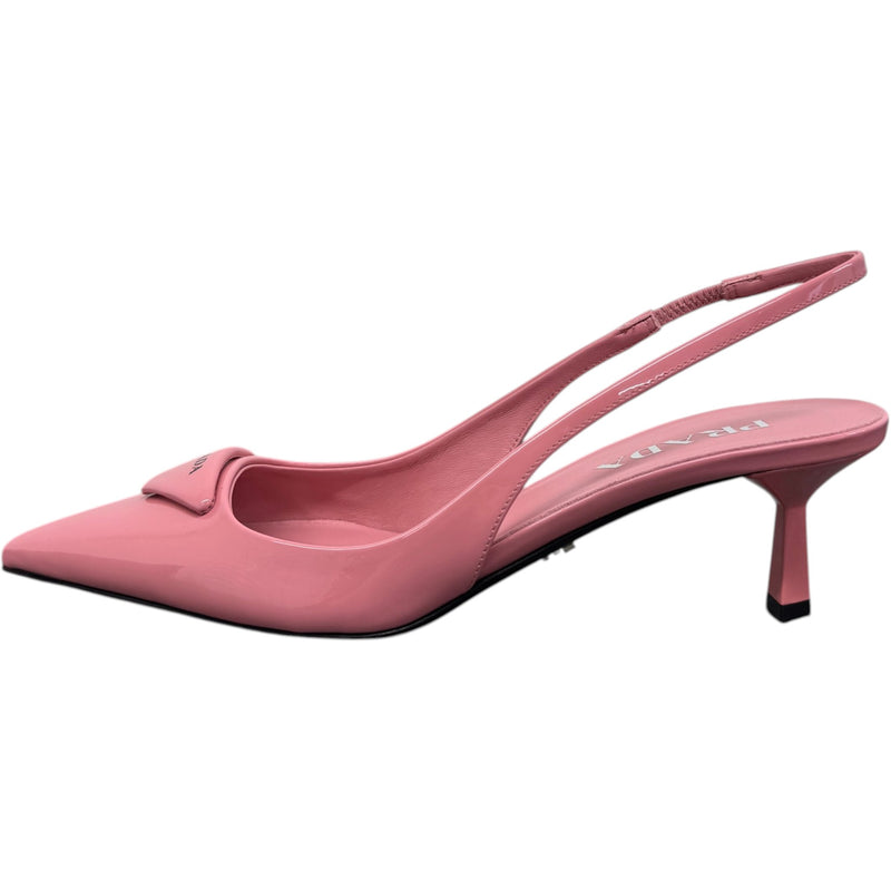 Women's Slingback Pumps 55 Heels Pink Size UK 6 / EU 39