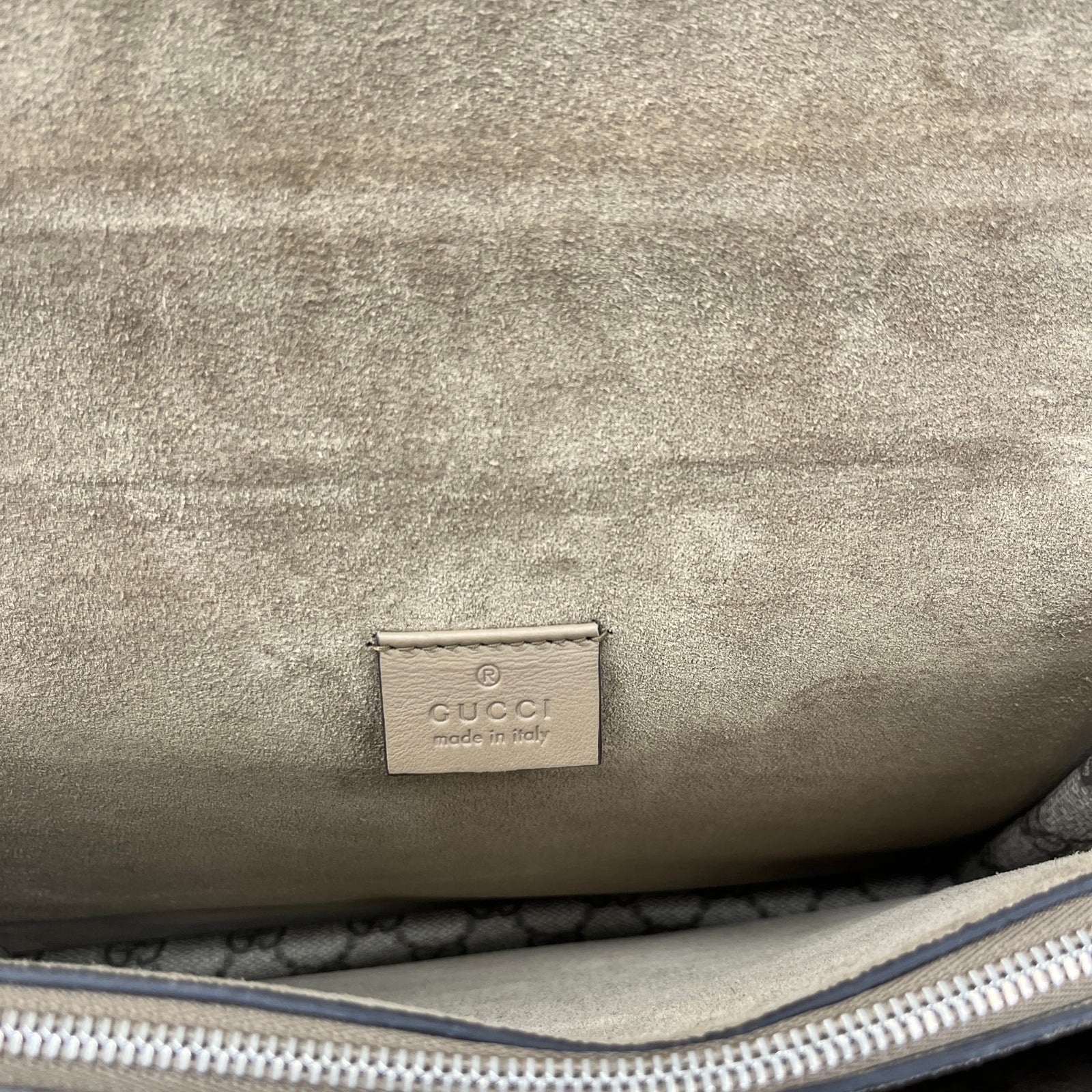 Women's Dionysus Large Handbag Beige - Photo 12