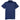 Men's Shimmer Cotton Polo Shirt Navy Size L