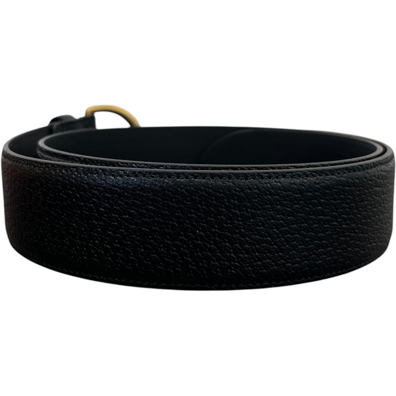 Men's D-Ring Belt Black Size 34"