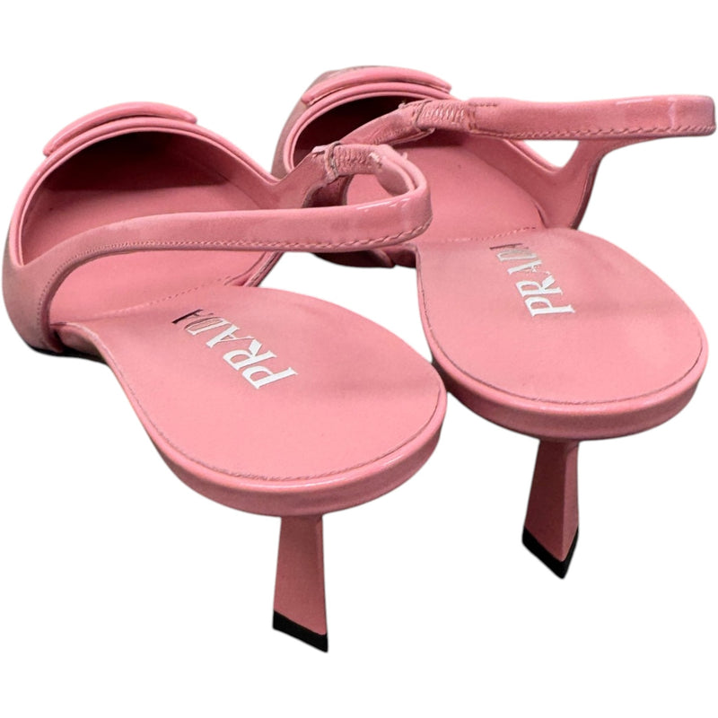 Women's Slingback Pumps 55 Heels Pink Size UK 6 / EU 39