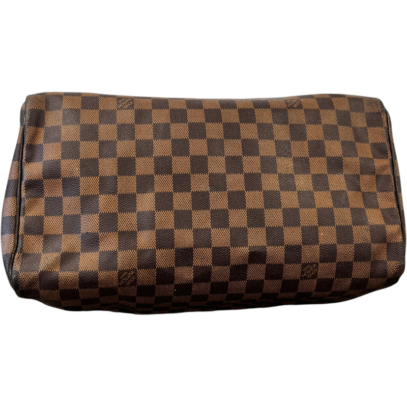 Women's Damier Ebene Speedy 35 Bag Brown