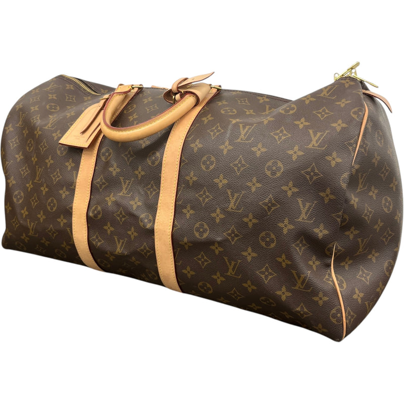 Women's Monogram Keepall 55 Bag Brown