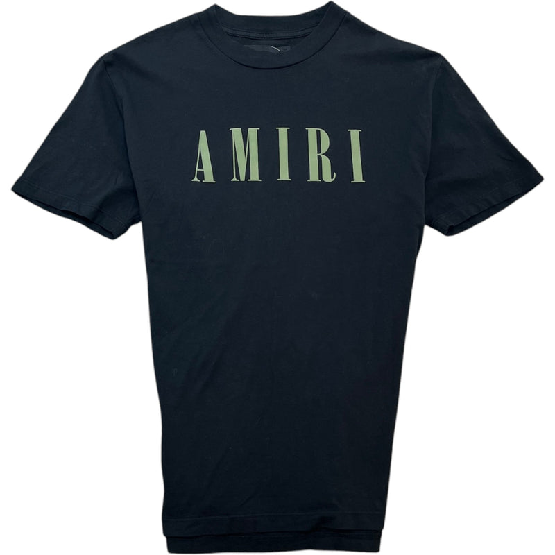 Men's Logo Print T-Shirt Black Size S