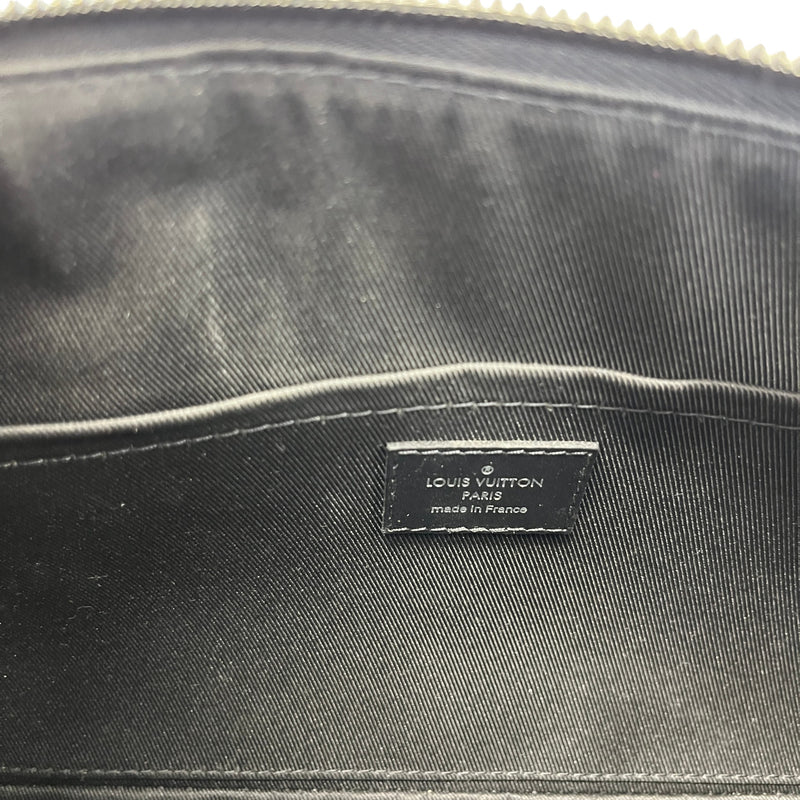 Men's Monogram Eclipse City Keepall Bag Charcoal