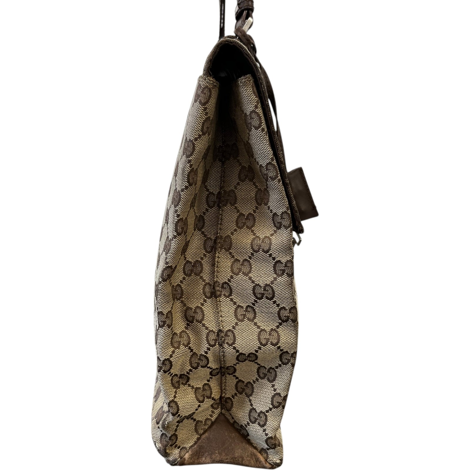 Men's Gg Supreme Business Bag Beige - Photo 6
