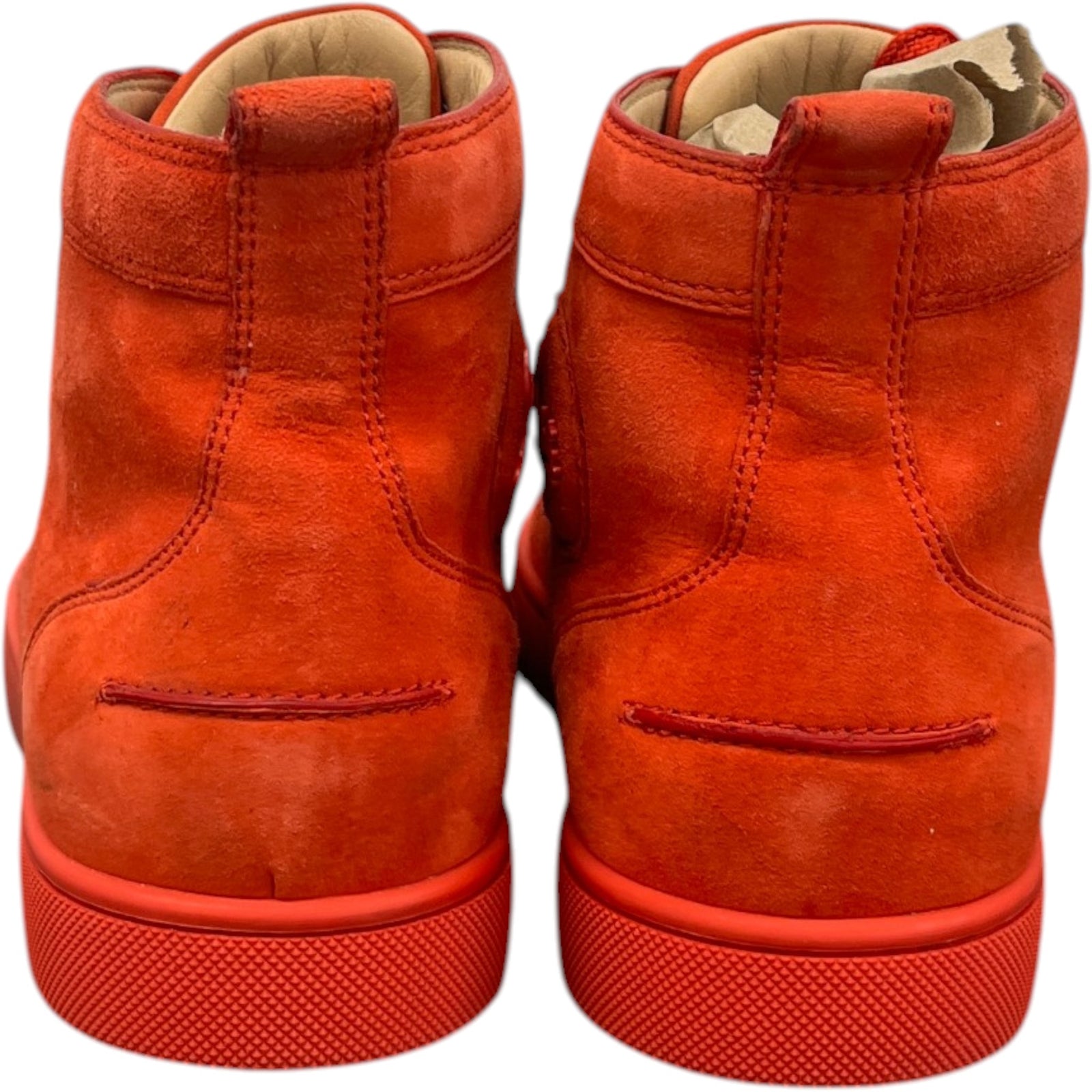Men's Louis Orlato High Trainers Orange Size UK 6 / EU 40 - Photo 6