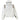 Women's Checkered Panel Hoodie White Size M