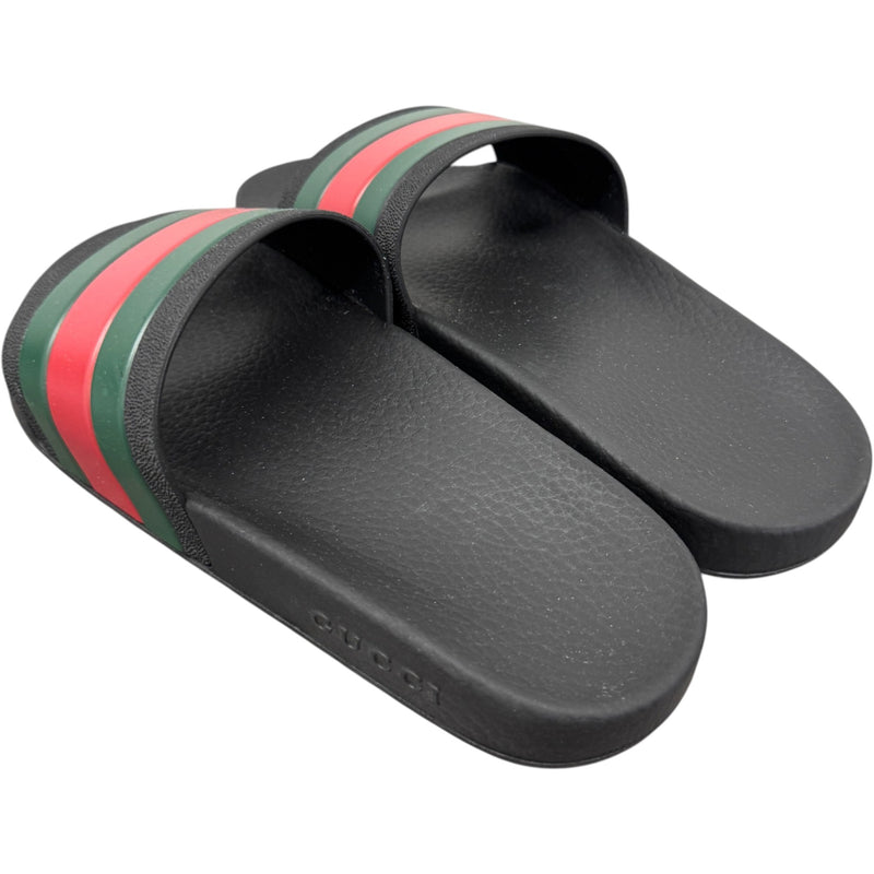 Men's Web Slides Black Size UK 6 / EU 40