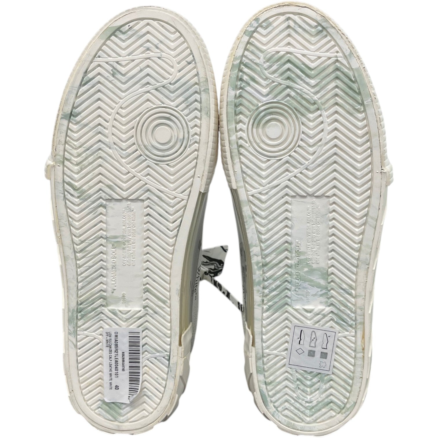 Men's Vulc Low Trainers White Size EU 40 / UK 6 - Photo 9