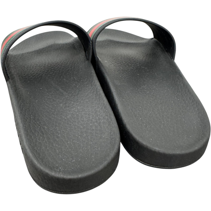 Men's Web Slides Black Size UK 6 / EU 40