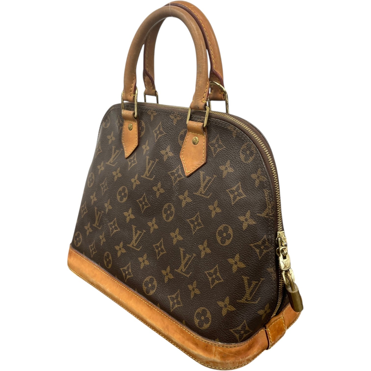 Women's Monogram Alma Pm Handbag Brown - Photo 3