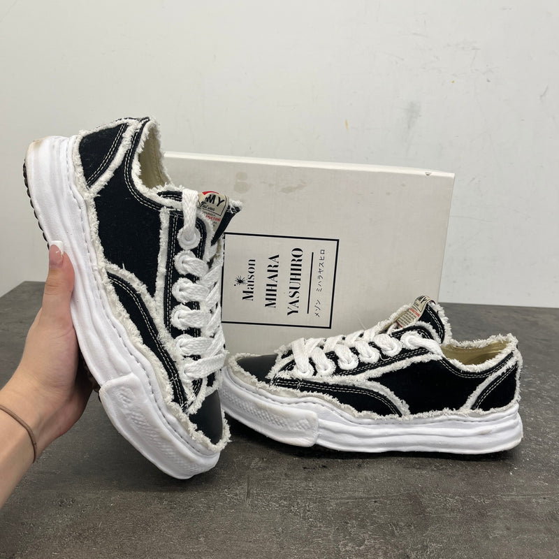 Men's Yasuhiro Peterson OG Sole High Trainers Black Size UK 8 / EU 42