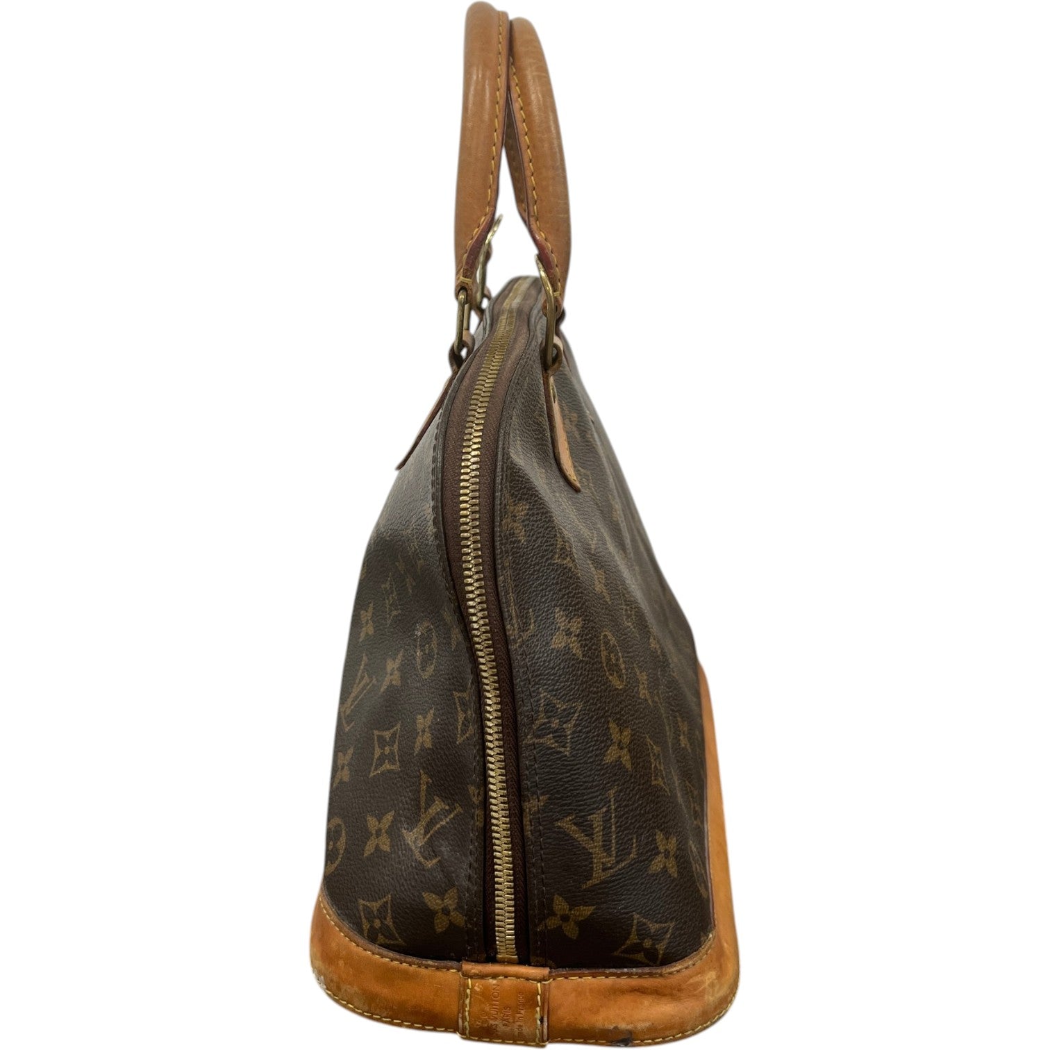 Women's Monogram Alma Pm Handbag Brown - Photo 5