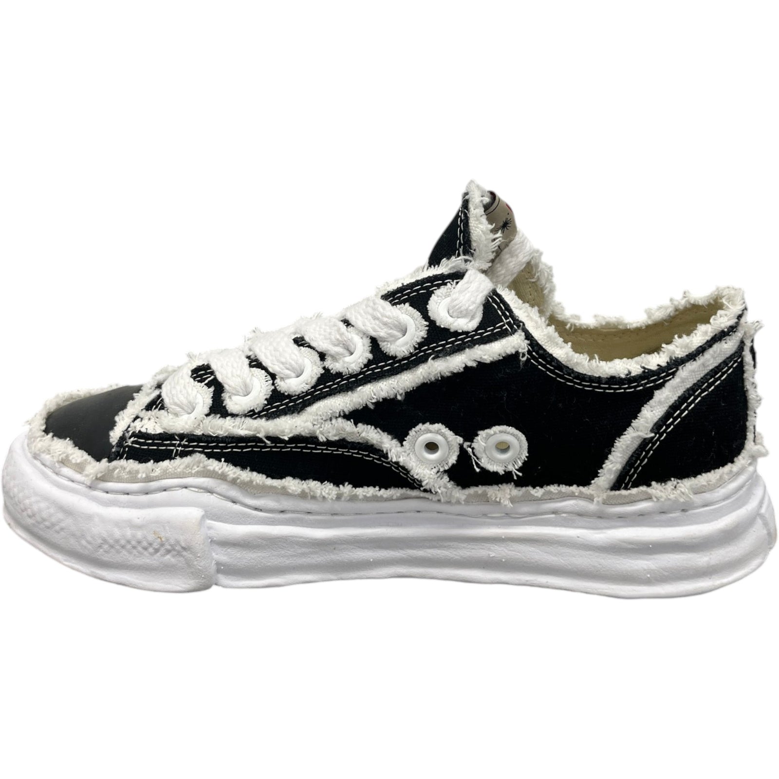 Men's Yasuhiro Peterson OG Sole High Trainers Black Size UK 8 / EU 42 - Photo 3