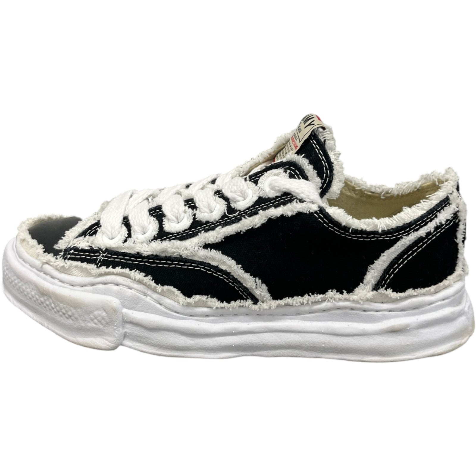 Men's Yasuhiro Peterson OG Sole High Trainers Black Size UK 8 / EU 42 - Photo 5