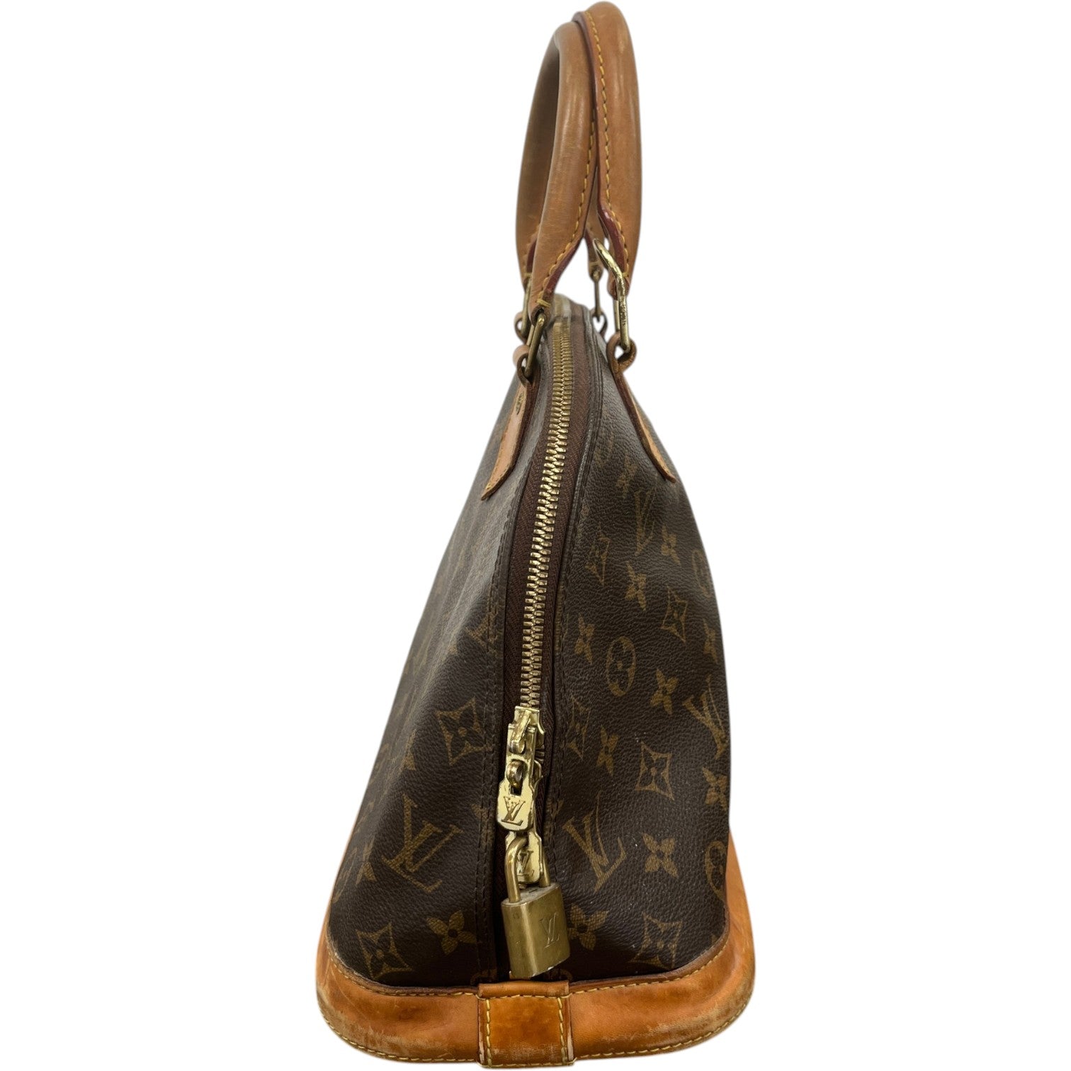 Women's Monogram Alma Pm Handbag Brown - Photo 8