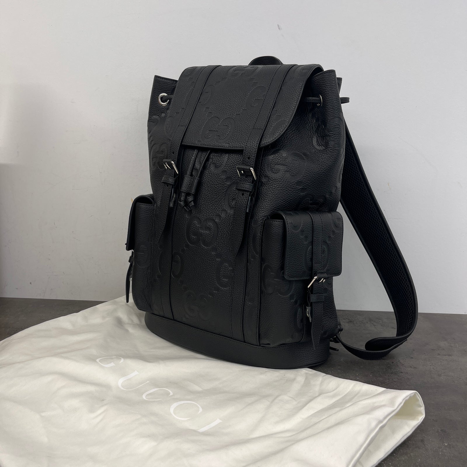Men's Jumbo GG Backpack Black - Photo 14