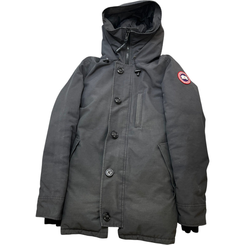 Men's Chateau Parka Down Jacket Charcoal Size M