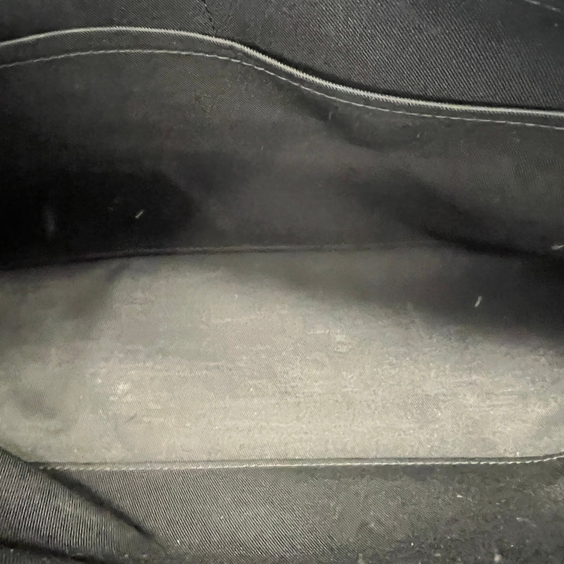 Men's Monogram Eclipe Explorer Briefcase Bag Black
