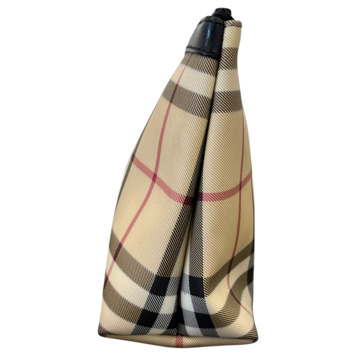 Women's Checkered Toiletry Bag Beige - Photo 6