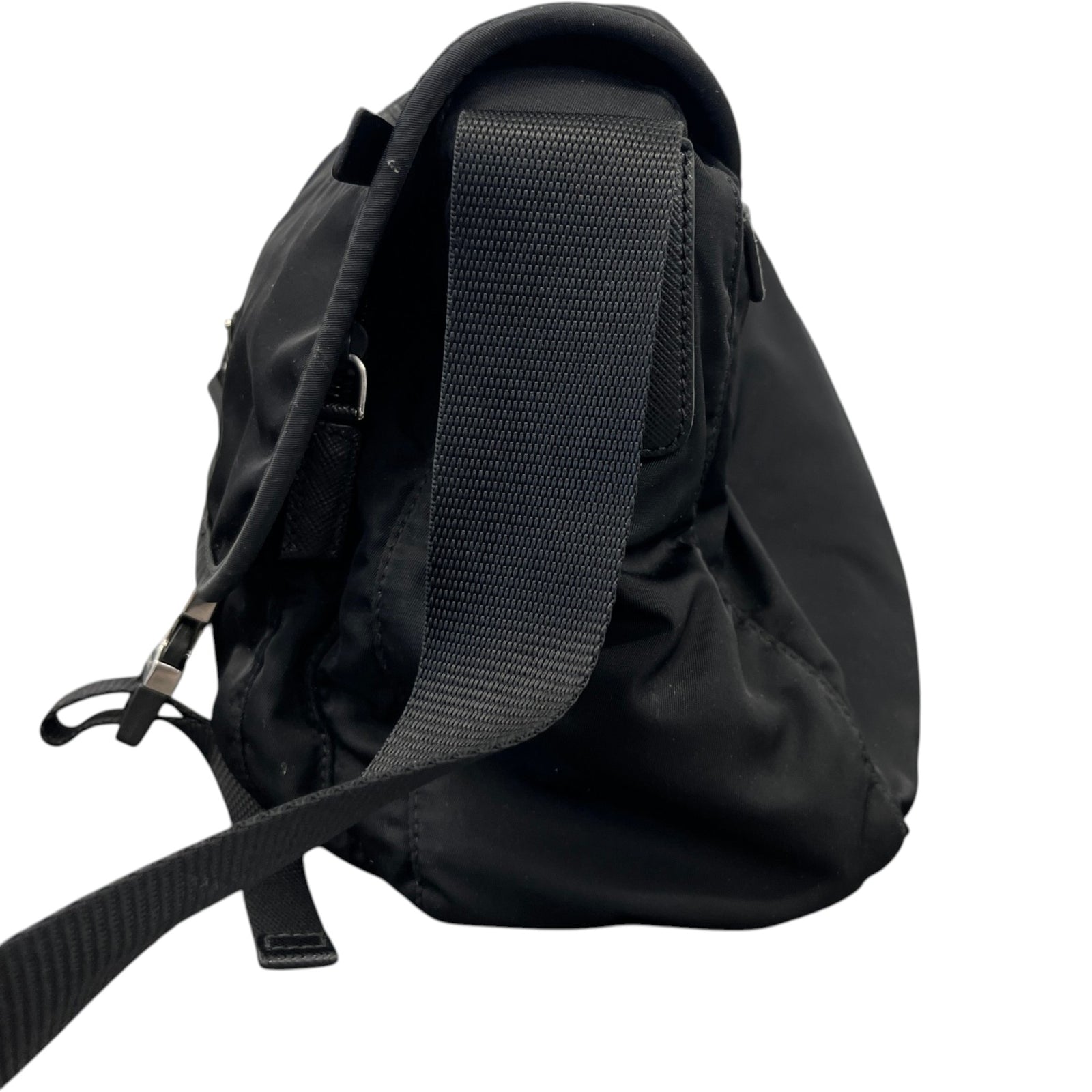 Men's Explore Re-Nylon Messenger Bag Black - Photo 7