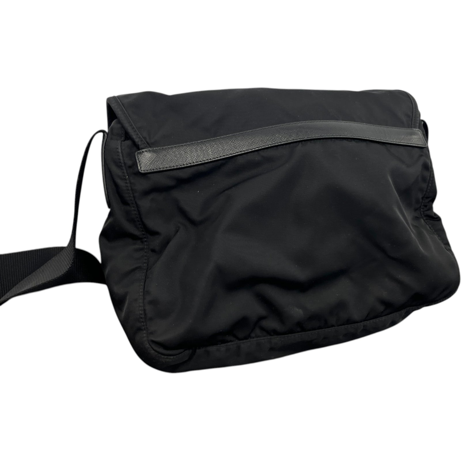 Men's Explore Re-Nylon Messenger Bag Black - Photo 8