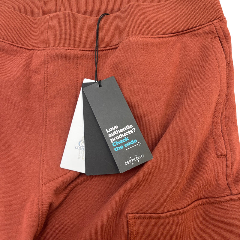 Men's Lens Joggers Burnt Orange Size XXL / W38